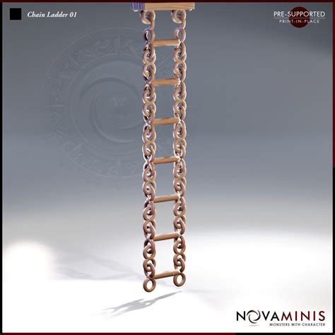 3d Printable Chain Ladder 01 By Novaminis