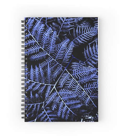 Blue Bracken Spiral Notebook By Moonshine Paradise