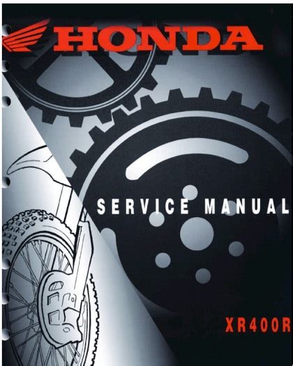 Honda XR400R 1996-2004 Service Repair Manual - ManualBUY