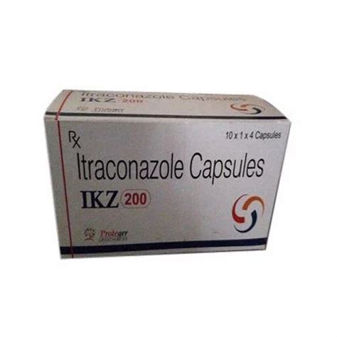 Itraconazole Capsule Packaging Type Strip At Rs 125 Strip In Batala