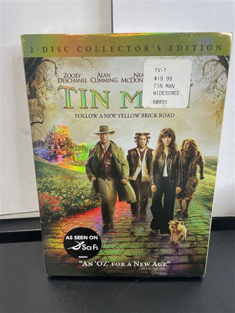 Tin Man Dvd 2 Disc Set Zooey Deschanel Alan Cumming Richard