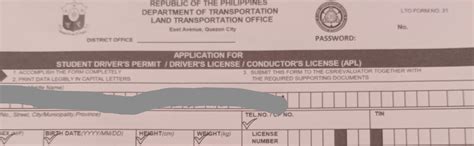 Lto Needing Manual Application And Password Rphilippines