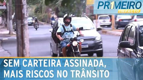 Sem registro motoboys enfrentam problemas e falta de benefícios