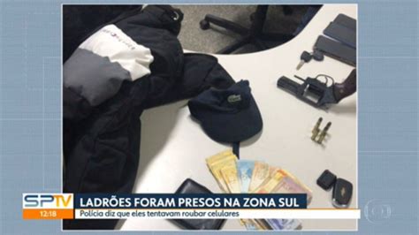 Vídeo Polícia Prende Três Ladrões Na Zona Sul Sp1 G1