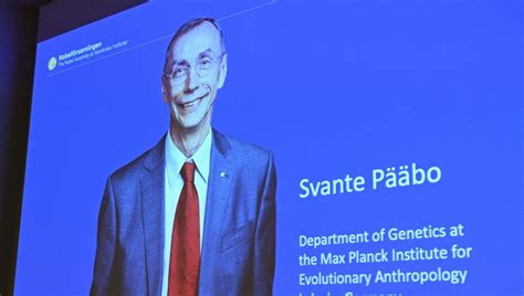 Le prix Nobel de médecine 2022 décerné à Svante Pääbo pour ses travaux