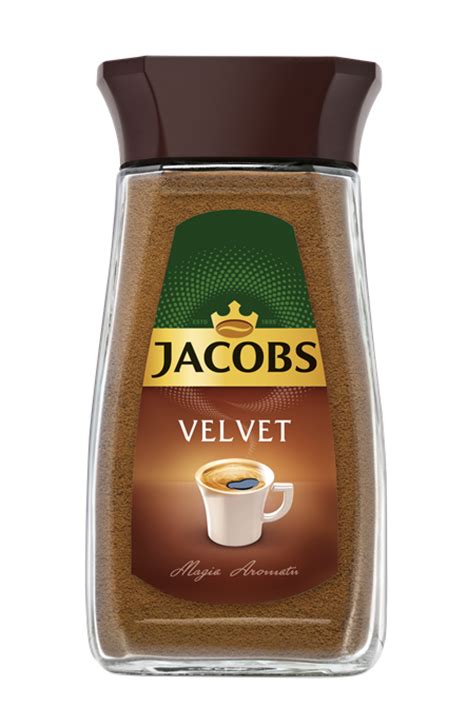 KAWA ROZPUSZCZALNA 200G JACOBS VELVET SŁOIK Kawyherbatykakao Kawy