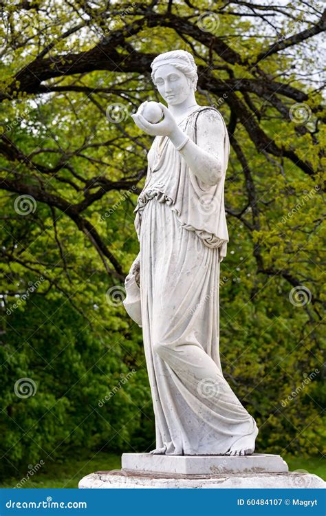 Marble Statue Of The Greek Goddess Hera Or The Royalty-Free Stock Photo | CartoonDealer.com ...