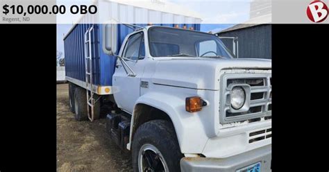 Gmc 6000 Tandem Grain Truck Nice Truck Nicer Box Runs Good Ready For