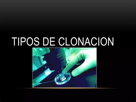 Clonación Power Point Ppt