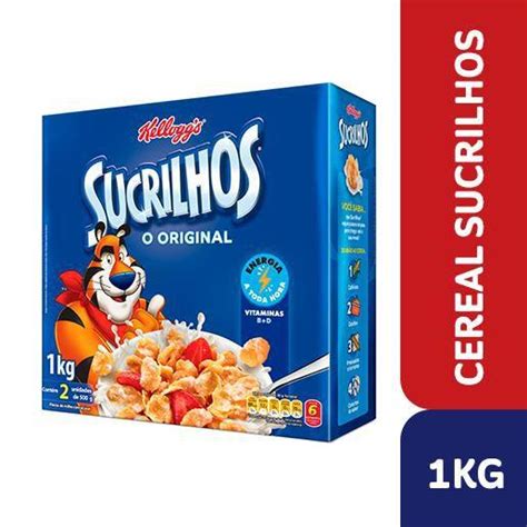 Cereal Sucrilhos Original 1kg N Kelloggs Flocos De Cereal