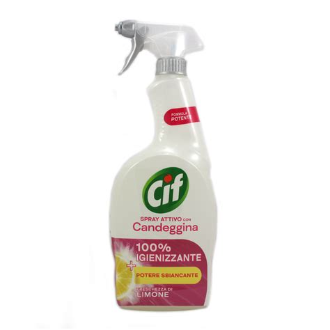 Cif Spray Attivo Con Candeggina Freschezza Al Limone Ml