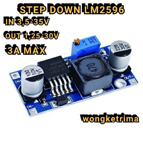 Jual Modul Step Down Lm Lm S Dc Dc V Modul Regulator Voltase