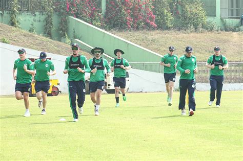 The Ireland Team Trains In Sylhet Ahead Of The Bangladesh White Ball