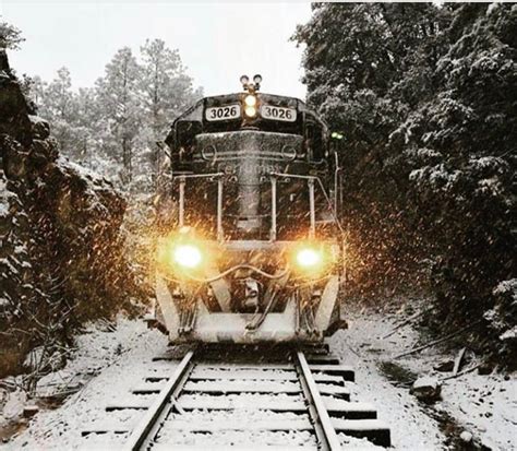 Winter Train Snow From Chihuahua To The Pacific El Chepe Viaje En