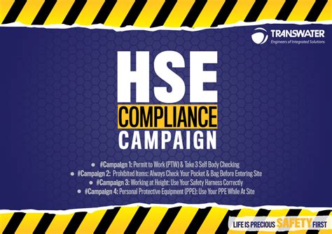 HSE Compliance Campaign TRANSWATER