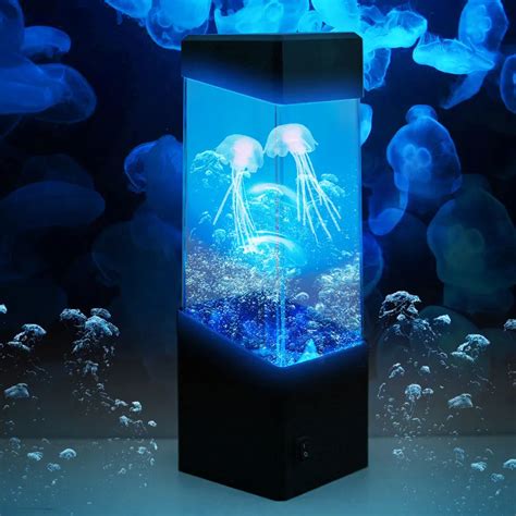 Jellyfish lamp Night Lamp Jellyfish Water Ball Tropical Fish Aquarium ...