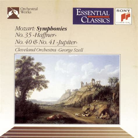 Mozart Symphonies Nos 35 40 41 George Szell Qobuz