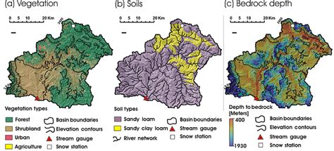 Spatial Distribution Of A Vegetation Types From Usgs National Land