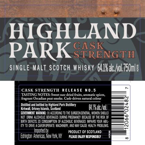 Highland Park Cask Strength Release No 5 Buy Online HuntBourbon