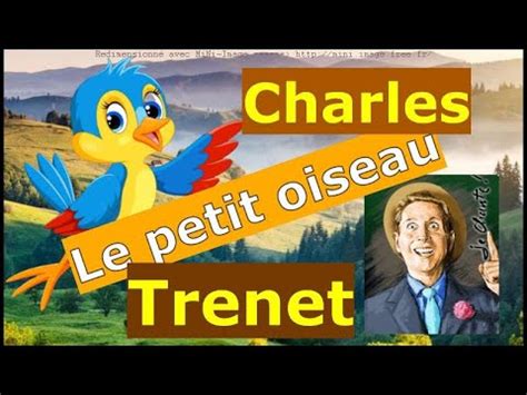 Le Petit Oiseau Cover Ch Trenet Youtube