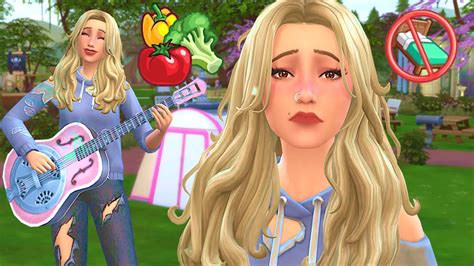 Can My Sim Live In A Park Sims 4 Homeless Sim Youtube