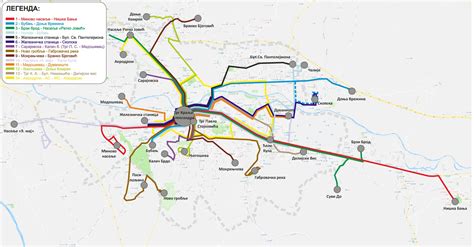 Мрежа линија - Јавни градски превоз Ниш