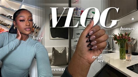 Weekly Vlog More Filler Hair Nails Lashes Events Roadtripping