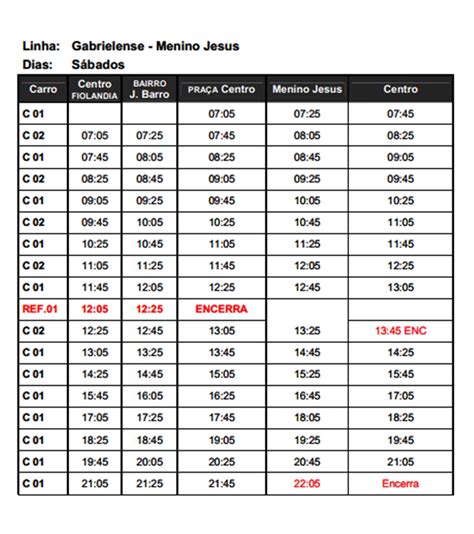 Caderno7 Confira os novos horários de ônibus da Coleurbanus