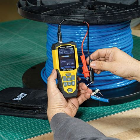 New Cable Length Meter From Klein Tools Provides Accurate Measuring Of