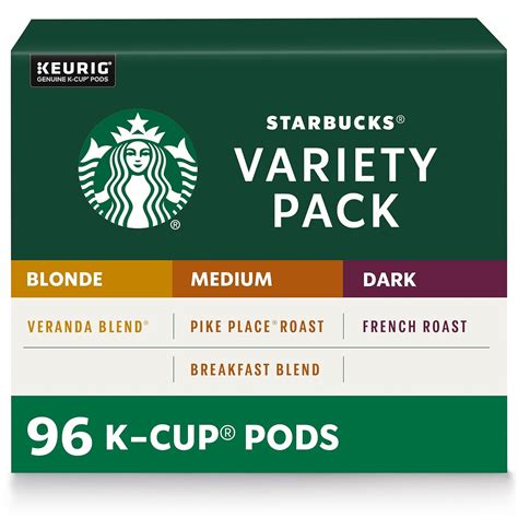 Amazon Starbucks Paquete Variado De C Psulas K Cup De Caf Black