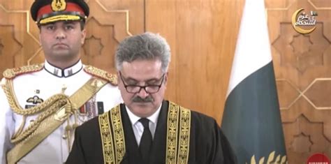 Justice Yahya Afridi Sworn In As Th Chief Justice Of Pakistan Daily