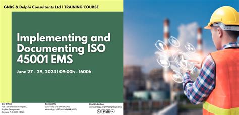 Training Implementing And Documenting The Iso 14001 Ems Gnbs