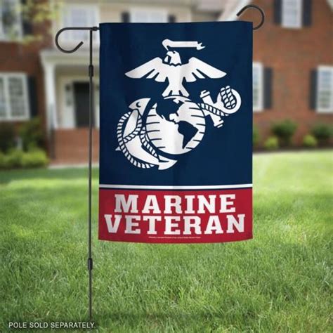 Marine Veteran Garden Flag I AmEricas Flags