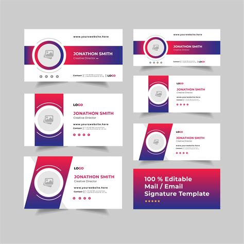 professional personal corporate business email template design layout ...