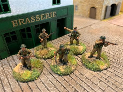 Cp Models Shq Miniatures And Ab Figures British Infantry In 20mm