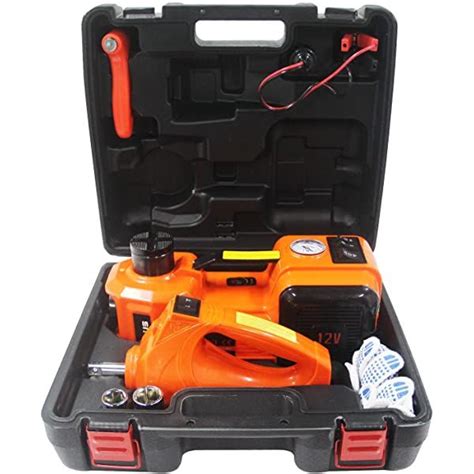 Flowerw 12v Dc 5t Automatic Car Jack Electric Car Repair Tool Kit Car