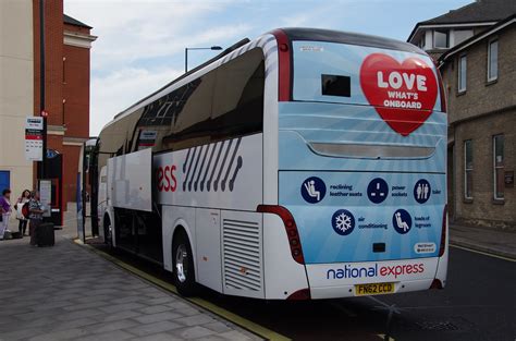 National Express Volvo B9R Caetano Levante FN62 CCD Rear Flickr