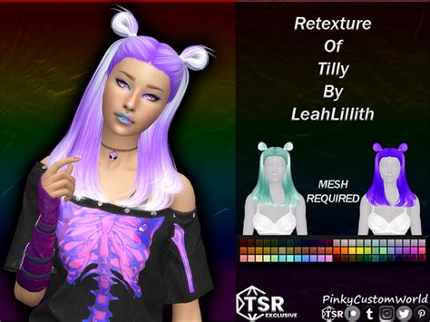 The Sims Resource Retexture Of Tilly Hair By Leahlillith