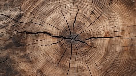 Perspectiva De Arriba Hacia Abajo De La Corteza De Un árbol Mostrando