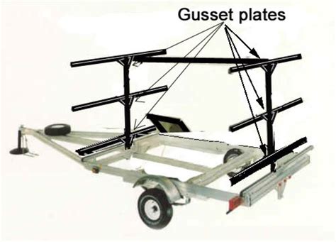 Home Built Canoe Or Kayak Trailer Skyaboveus