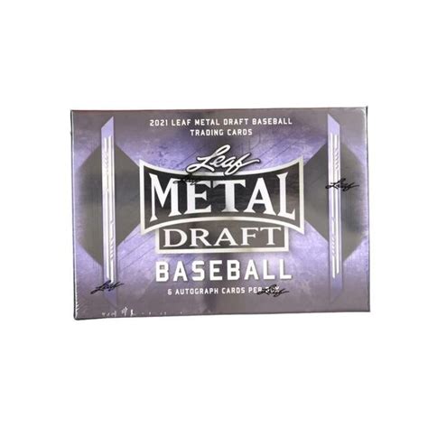 Leaf Metal Draft Baseball Hobby Box