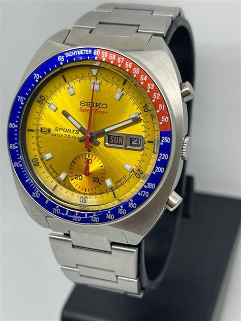 Seiko Pepsi Pogue Yellow Dial Men Catawiki