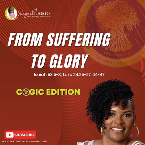 Tssgnotes 📚🙌🏽 ️ From Suffering To Glory April 7 2024