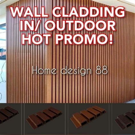 Jual Wall Cladding Laiv Dinding Kayu Wpc Wall Panel Outdoor Indoor