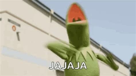 Excited Kermit Excited Kermit Kermitthefrog Discover Share Gifs