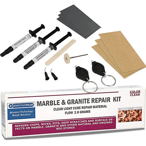 Granite And Marble Acrylic Repair Diy Kit 4 0 Grams Extra Syringe Included Home