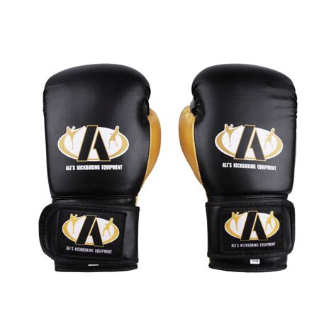 Bokshandschoen Bt Go Zwart Goud Ali S Fightgear