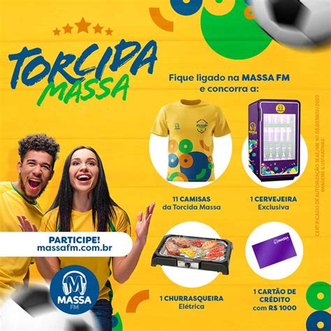 Torcida Massa FM na Copa é prêmio pra você Rádio Massa FM