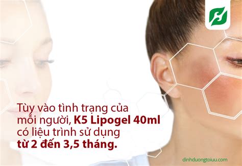 Kem hỗ trợ trị nám tàn nhang K5 Lipogel 40ml Sạch nám an toàn da