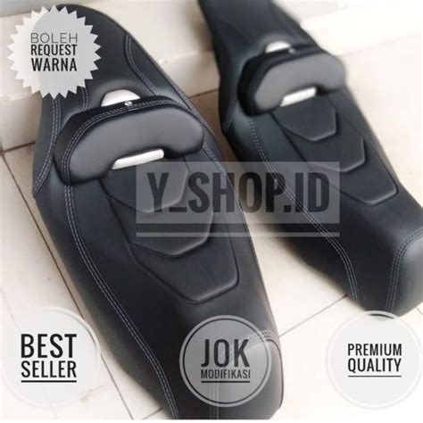 Jual Sarung Kulit Jok Yamaha Aerox 155 New Connected MBtech Original